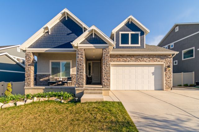 the exterior of a single-family home